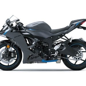 2025 NINJA® ZX™ 6R Left View Metallic Matte Dark Gray Ebony 300x300