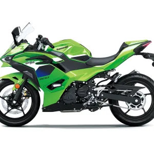 2026 NINJA® 500 SE ABS Left View Lime Green 300x300
