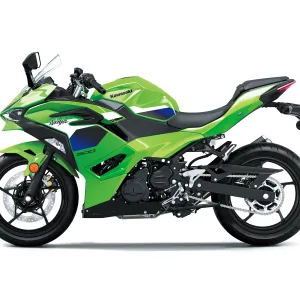 2026 NINJA® 500 Left View Lime Green 300x300
