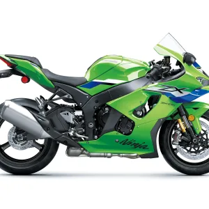 2026 NINJA® ZX™ 10R Right View Lime Green Blue 24 300x300