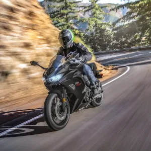 2026 Ninja® 650 Metallic Flat Spark Black Metallic Carbon Gray Gallery 1 300x300