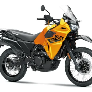 2026 klr®650 pearl solar yellow
