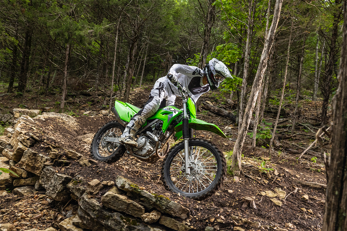 2025 KLX®230R: Get Out And Play