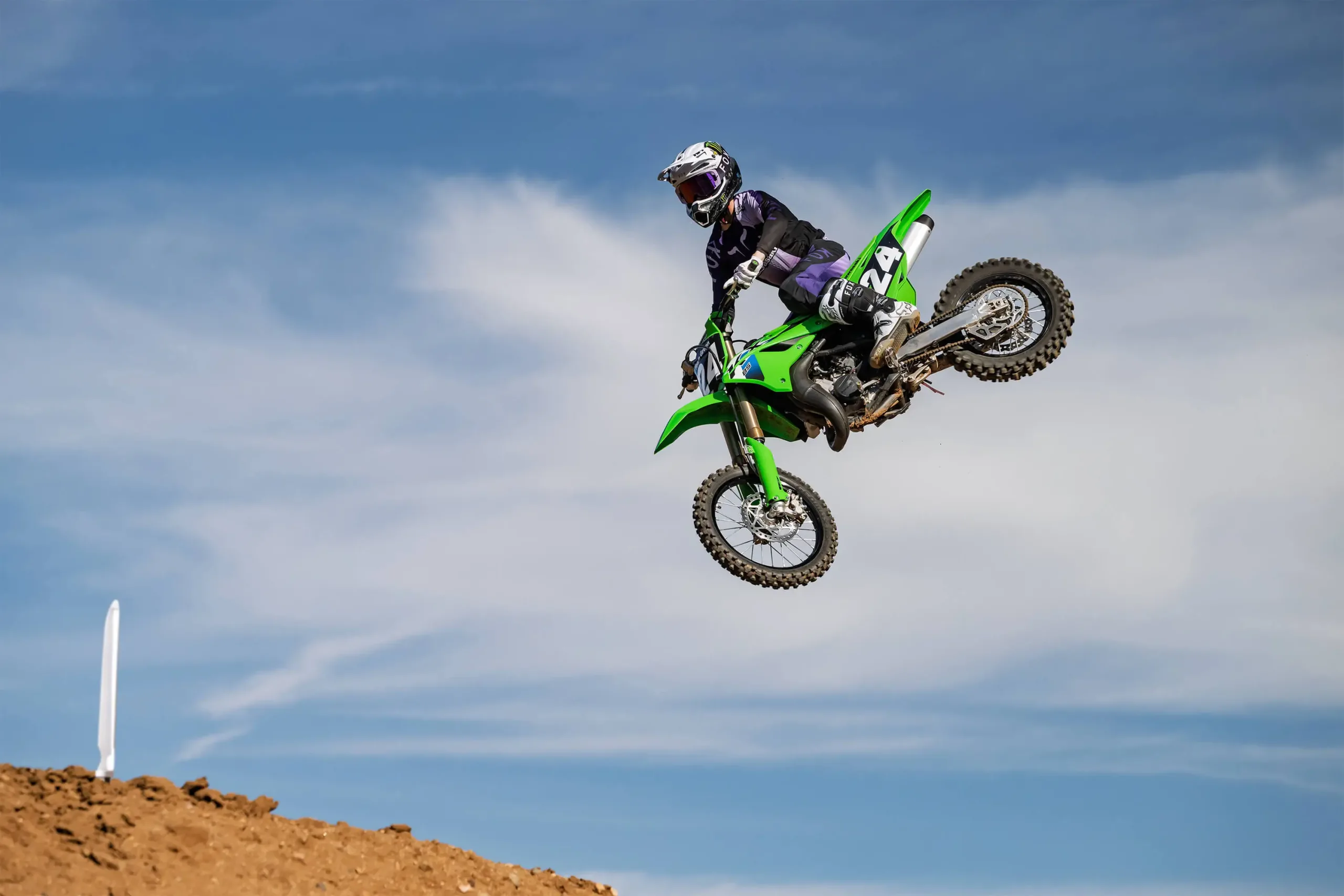 NEW 2026 KX™85 AND KX™112: CHECKERED FLAG