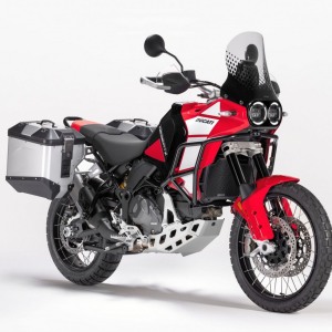 ducati desertx discovery thrilling black ducati red 2024 right view